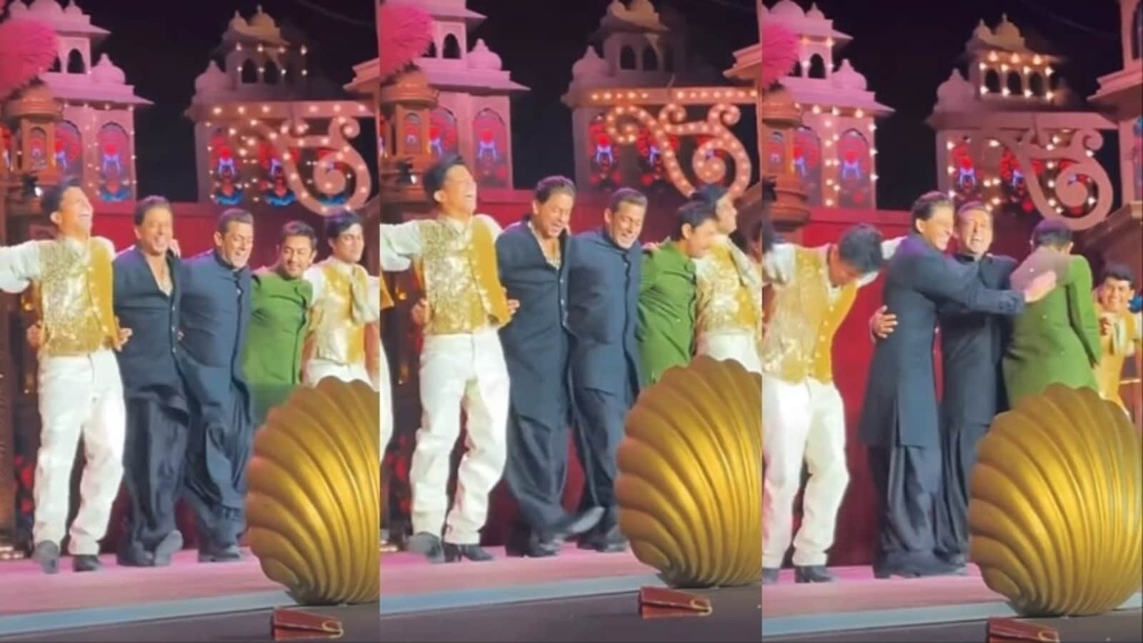 SRK, Salman, Aamir Light Up Ambani Bash!