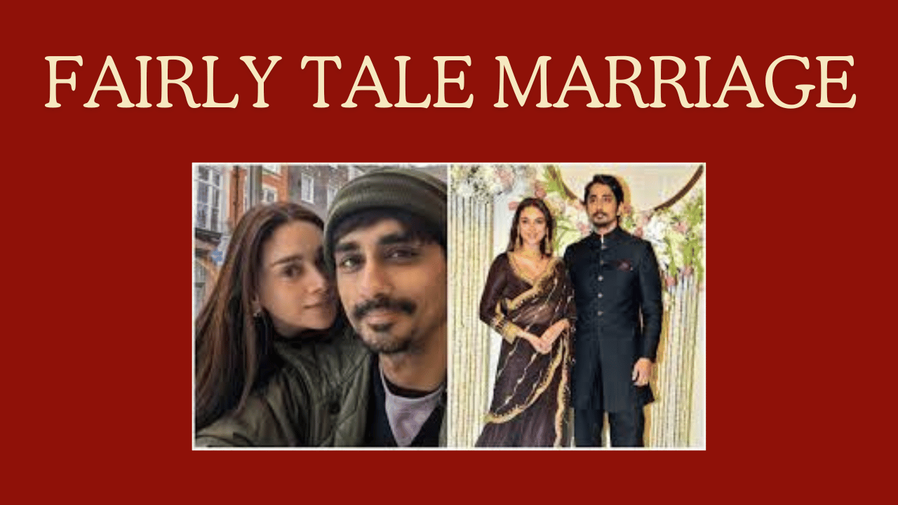 Aditi Rao And Siddharth Are Now Married