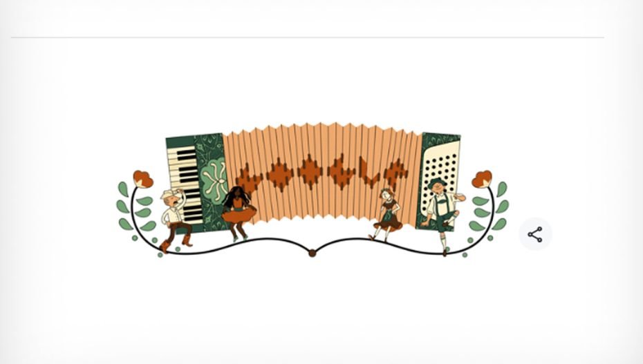 Special Google Doodle for Accordion Patent